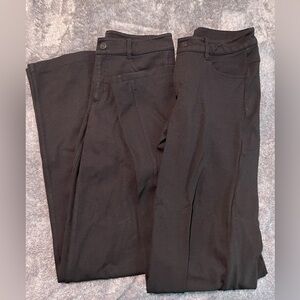 2 Pairs Athleta Bootcut Dress Pants
